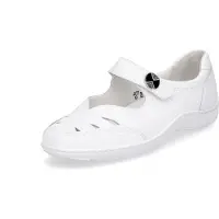 Waldlaufer Damen Klettschuh weiß 4,5