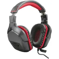 Trust GXT 344 CREON, Kabelgebunden, Gaming, 20 - 20000 Hz, Kopfhörer, Schwarz, Rot