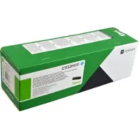 Lexmark Original Toner C332H, Einzelpack, cyan