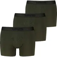 Levi's Levis Boxer "LEVIS MEN MEL WB BOXER BRIEF" ohne Eingriff, tonaler Logobund, elastisch, Cotton-Mix