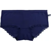 Like it Panty Gr. L, blau (midnight blau), Unterhosen, Damen, L, Feinripp, Feinripp, Obermaterial: 95% Modal, 5% Elasthan, Panty