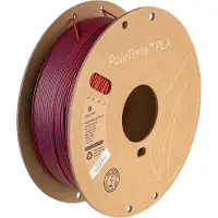 Polymaker PolyTerra PLA Filament Dual Mixed Berries (Red-Dark Blue) 1.75 mm 1KG