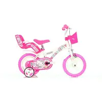 Dino Bikes Kinderfahrrad "Hello Kitty 12" Kinderfahrrad 2-4 Jahre" 1 Gang ohne Schaltung