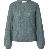 Vila Viliga Pointelle Strickpullover