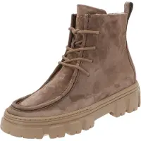 Paul green Damen Schnürboots Braun Rauleder Größe: 39