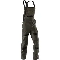 Kuebler KÜBLER Arbeitslatzhose »ACTIVIQ«, sandbraun, schwarz, baumwolle, polyester