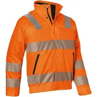 Kübler Wetterblouson REFLECTIQ PSA 2 warnorange Form 1977 Grösse XL