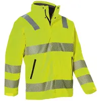 Kübler Wetterparka REFLECTIQ PSA 2 warngelb Form 1975 Größe 4XL