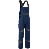 Kübler ACTIVIQ cotton+ Latzhose HIGH PSA 2 dunkelblau/anthrazit 62 - 3255 3421-4897-62 - dunkelblau/anthrazit
