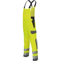 Kübler Latzhose PROTECTIQ HIGH VIS ARC1 PSA 3 warngelb/anthrazit Form 3393 Größe 94