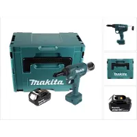Makita DRV 250 F1J Akku Blindnietsetzgerät 18 V 20 kN Brushless + 1x Akku 3,0 Ah + Makpac - ohne Ladegerät