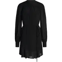 BOSS für Damen. 50564726 Kleid Dassandra schwarz (38), Lässig, Klassisch, Viskose, Langarm