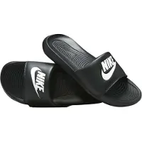 Nike Damen Victori Slipper, Black White Black, 35.5 EU
