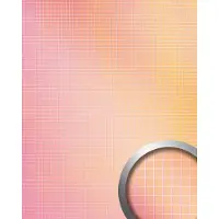 Wallface 27376 M-Style HOLLYWOOD Wandpaneel Mosaik spiegelnd pink orange 0,96 qm