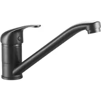 Invena Spültischarmatur mit Schwenkauslauf Mitris schwarz