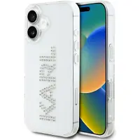 Karl Lagerfeld Rhinestones Logo Iphone 16 Handyhülle One Size