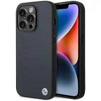 BMW Bmhmp14xsllna Iphone 14 Pro Max 6.7 Leather Hot Stamp Handyhülle