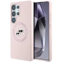 Karl Lagerfeld Double Heads And Circle Magsafe Samsung Galaxy S25 Ultra Handyhülle