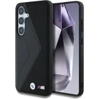 BMW Leder Übergroße Streifen MagSafe Samsung Galaxy S25 schwarz