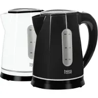 Teesa TSA1020B Kabelloser Wasserkocher, Kunststoff, Schwarz