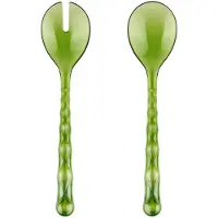 Guzzini VANITY Salatbesteck Water lily green
