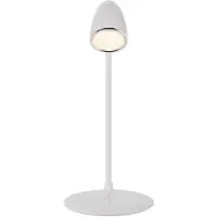 Proove Moderne Led-Schreibtischlampe 10W Mit 15W Induktivem Ladegerät Weiß