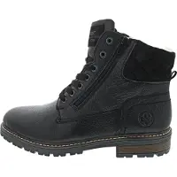 Rieker Herrenschuhe Warmfutter Schnürstiefel Schwarz Freizeit