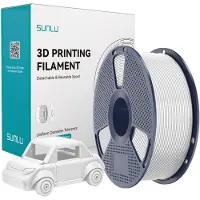 SUNLU PETG Filament, 1,75mm, 1kg - Farbton: White
