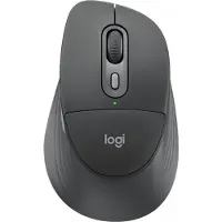 Logitech Signature Comfort Plus M850 L for Business, Rechts, Optisch, RF Wireless + Bluetooth, 4000 DPI, Graphit