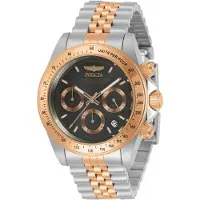 Invicta Speedway 30993 Herrenuhr - Quarzwerk - Edelstahl mit grauem Zifferblatt - 39 mm