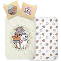 Disney Marie Trio Kinder-Bettwäsche zauberhafter Schlafbegleiter