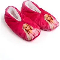 United labels Barbie Ballerinas für Mädchen - ABS Winter Hausschuhe gefüttert Kinder Slipper Pantoffeln Pink 27-30