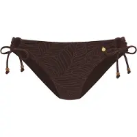 LASCANA Bikini-Hose "Fay", Damen, Gr. 38, N-Gr, braun, Obermaterial: 94% Polyamid, 6% Elasthan. Futter: 90% Polyester, 10% Elasthan, Strukturmuster, Badehosen Bikini-Hose, aus eleganter Strukturware