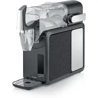 Severin Slush Ice Maker, Slush-Ice-Maschine, 5 Programme, Eis-Cocktails Frappé Milchshakes, kein Eis nötig, 2 L, schwarz, Edelstahl, S-Slush EZ 9520