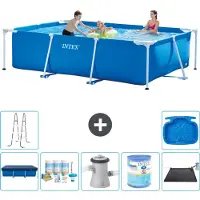 Intex Rechteckiger Frame Pool - 300x200x75 cm - 8-teilig S30164