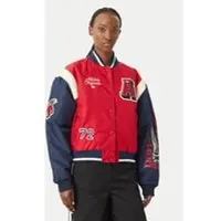 Adidas Bomberjacke KR7030 Rot Loose Fit