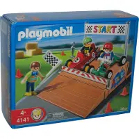 Playmobil Go-Cart Race Compact Set, Kunststoff, Multi