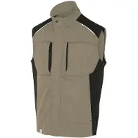 Kübler ACTIVIQ Weste sandbraun/schwarz M - 7250 5365-2599-M - sandbraun/schwarz