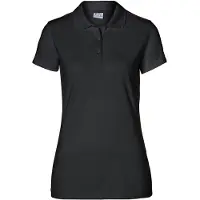 Kübler Shirts Polo Damen, schwarz, Gr. 4XL