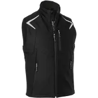 Kübler Bodyforce Softshell Weste Schwarz L