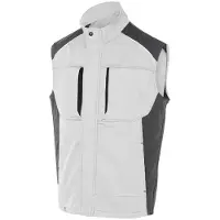 Kübler ACTIVIQ Weste weiß/anthrazit S - 7250 5365-1097-S - weiß/anthrazit
