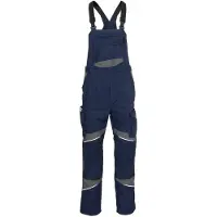Kübler ACTIVIQ cotton+ Latzhose dunkelblau/anthrazit 102 - 3450 3421-4897-102 - dunkelblau/anthrazit