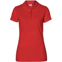 Kübler Shirts Polo Damen mittelrot Gr. 4XL