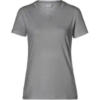 Kübler Shirts T-Shirt Damen mittelgrau Gr. XS