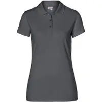 Kübler Shirts Polo Damen, anthrazit, Gr. XL