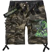 Brandit Iron Maiden Savage The Number of The Beast Shorts