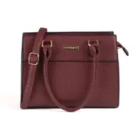 Vivisence Damen Handtasche Kunstleder mit Wechselriemen, elegante Schultertasche für Alltag, Arbeit und Freizeit, modische Umhängetasche
