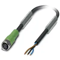 Phoenix Contact 1669725 Sensor-/Aktor-Kabel SAC-3P- 3,0-PUR/M 8FS SAC3P30PURM8FS