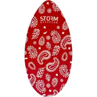 Storm Skim Wood Paisley 30´´ Skimboard Rot 76.2 cm Rot 76.2 cm