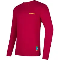 La Sportiva Climbing on The Moon Sweatshirt Men fucsia/giallo (P10Y08) XL